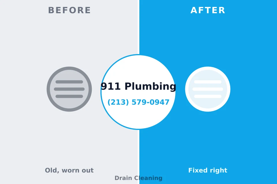 Before and after: plumbing repair North Hartsville, SC